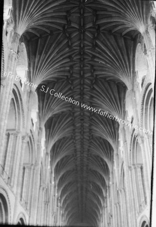 CATHEDRAL FAN AULTING OF ROOF OF NAVE